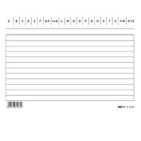 Schede in cartoncino rigate - 15 x 10,5 cm - orizzontale - conf. 100 pezzi - Edipro - E3126BL - 8023328312619 - DMwebShop