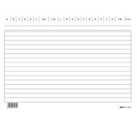 Schede in cartoncino rigate - 15 x 21 cm - orizzontale - conf. 100 pezzi - Edipro - E3246BL - 8023328341312 - DMwebShop