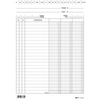 Schede in cartoncino 3 colonne - 21 x 15 cm - verticale - conf. 100 pezzi - Edipro - E3333VE - 8023328333300 - DMwebShop