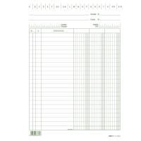 Schede in cartoncino 3 colonne - 21 x 15 cm - verticale - conf. 100 pezzi - Edipro - E3333VE - 8023328333300 - DMwebShop