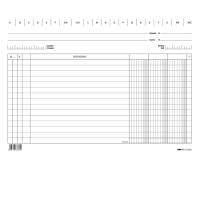 Schede in cartoncino 3 colonne - 17 x 24 cm - orizzontale - conf. 100 pezzi - Edipro - E3369BL - 8023328356903 - DMwebShop