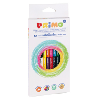 Matite colorate Minabella - doppiocolore - Ø mina 3,8 mm - astuccio 12 pezzi - Primo - 5220DUO12 - 8006919308178 - DMwebShop