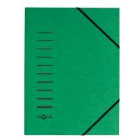 Cartella con elastico - in cartoncino - A4 - verde - Pagna - 24001-03 - 4013951002104 - DMwebShop