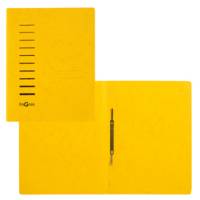 Cartella con pressino cartone A4 giallo - 1099