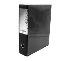 Registratore Kingbox - dorso 8 cm - protocollo - 23 x 33 cm - nero - Starline - RXP8NE - 8025133025678 - DMwebShop