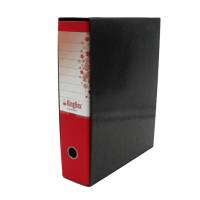 Registratore Kingbox - dorso 8 cm - protocollo - 23 x 33 cm - rosso - Starline - RXP8RO - 8025133025715 - DMwebShop