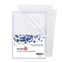 Cartellina a L Top buccia - 22 x 30 cm - trasparente - conf. 50 pezzi - Starline - 662303stl - 8025133102782 - DMwebShop