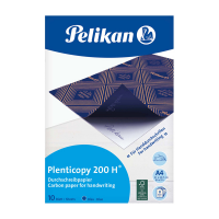 Carta da ricalco Plenticopy 200H - 21 x 29,7 cm - blu - conf. 10 fogli - Pelikan 434738