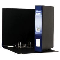 Registratore 4 - dorso 5 cm - commerciale - 23 x 29,7 cm - blu - Esselte - Dox - D26404 - 80043898 - DMwebShop