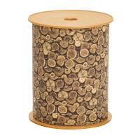 Rotolo nastro Woodly - tronchi - 10 mm x 200 mt - Bolis - 51281022060 - 8001565530188 - DMwebShop