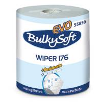 Bobina asciugatutto Classic - 2 veli - 26 cm x 176 mt - Ø 26 cm - 18 gr - microgoffrata - bianco - conf. 2 pezzi - Bulkysoft - 55850 - 8018426558502 - DMwebShop