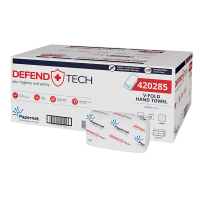 Asciugamani piegati a V Defend Tech - conf. 15 pezzi da 210 - Papernet - 420285 - 08024929009137 - DMwebShop