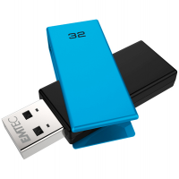 Memoria USB 2.0 - C350 - 32 Gb - Blu - Emtec ECMMD32GC352