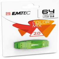 USB 2.0 - C410 - 64 Gb - Emtec - ECMMD64G2C410 - 3126170141125 - DMwebShop
