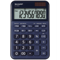 Calcolatrice da tavolo - EL M335 - 10 cifre - blu - Sharp ELM335 BBL
