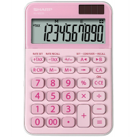 Calcolatrice da tavolo - EL M335 - 10 cifre - rosa - Sharp - ELM335 BPK - 4974019960784 - DMwebShop