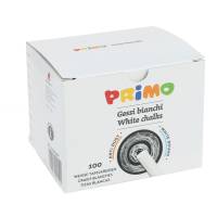 Gessetti tondi - Ø 9 x 80 mm - bianco - Scatola 100 gessetti tondi - Primo - 010GB100R - 8006919000102 - DMwebShop