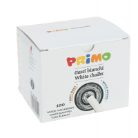 Gessetti tondi - Ø 9 x 80 mm - bianco - Scatola 100 gessetti tondi - Primo - 010GB100R - 8006919000102 - DMwebShop