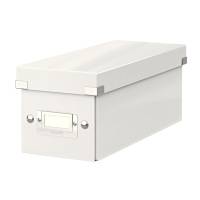 Scatola archivio Click e Store - per CD - 14,3 x 13,6 x 35,2 cm - bianco - Leitz - 60410001 - 4002432396757 - DMwebShop