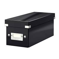Scatola archivio Click e Store - per CD - 14,3 x 13,6 x 35,2 cm - nero - Leitz - 60410095 - 4002432396740 - DMwebShop