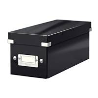Scatola archivio Click e Store - per CD - 14,3 x 13,6 x 35,2 cm - nero - Leitz - 60410095 - 4002432396740 - DMwebShop