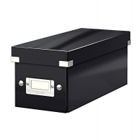 Scatola archivio Click e Store - per CD - 14,3 x 13,6 x 35,2 cm - nero - Leitz - 60410095 - 4002432396740 - DMwebShop