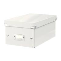 Scatola archivio Click e Store - per DVD - 20,6 x 14,7 x 35,2 cm - bianco - Leitz - 60420001 - 4002432396771 - DMwebShop