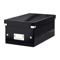 Scatola archivio Click e Store - per DVD - 20,6 x 14,7 x 35,2 cm - nero - Leitz - 60420095 - 4002432396764 - DMwebShop