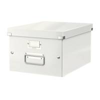 Scatola archivio Click e Store - 28,1 x 20 x 37 cm - A4 - bianco - Leitz - 60440001 - 4002432396818 - DMwebShop