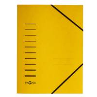Cartella con elastico - in cartoncino - A4 - giallo - Pagna - 24001-05 - 4013951002111 - DMwebShop