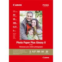 Carta fotografica Plus Glossy II PP-201 - A4 - 20 Fogli - Canon - 2311B019 - 4960999537269 - DMwebShop