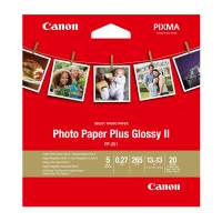 Carta fotografica Plus Glossy II PP-201 - 5 x 5'' - 20 Fogli - Canon - 2311B060 - 4549292071498 - DMwebShop