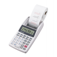 Calcolatrice scrivente - mini EL1611V - 191 x 99 x 42 mm - 12 cifre - Bianco - Sharp SH-EL1611V
