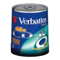 Scatola 100 CD-R DataLife Plus Extra Protection - 1X-52X - serigrafato - 700Mb - Verbatim - 43411 - 023942434115 - DMwebShop