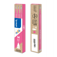Refill a sfera Frixionball - punta 0,7 mm - rosa - conf. 3 pezzi - Pilot - 006648 - 4902505358142 - DMwebShop