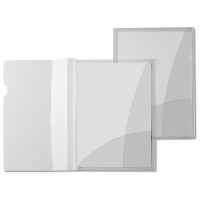 Cartelline con tasche Capri 69/2 - PVC - 21 x 29,7 cm - cristallo - conf. 5 pezzi - Sei Rota 26069202