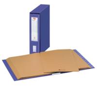 Classificatore numerico Mec - 12 cartelline 3 lembi - 23 x 32 cm - dorso 7 cm - blu - King Mec - 00011304 - 29307AA - DMwebShop