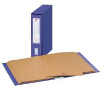 Classificatore numerico Mec - 12 cartelline 3 lembi - 23 x 32 cm - dorso 7 cm - blu - King Mec - 00011304 - 29307AA - DMwebShop