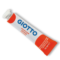 Tempera Tubo 4 - 12 ml - arancione - conf. 6 pezzi - Giotto - 35200500 - 8000825320057 - DMwebShop