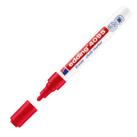Marcatore 4095 - punta tonda - 2 - 3 mm - rosso - Edding - E-4095 002 - 4004764788033 - DMwebShop