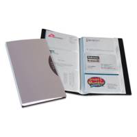 Portabiglietti da visita Office Suites - 240 tasche - con custodia - 11,4 x 19,2 cm - silver - Fellowes - 40350. - 8015687018318 - DMwebShop