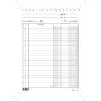Schede in cartoncino 3 colonne - 29,7 x 21 cm - verticale bianco - conf. 100 pezzi - Edipro - E3563 - 8023328356316 - DMwebShop