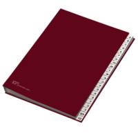 Classificatore alfabetico A/Z - 640E - 24 x 34 cm - rosso - Fraschini - 640E-ROSSO - 8027032017013 - DMwebShop