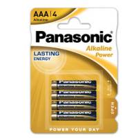 Pile Ministilo AAA - 1,5 V - alcalina - blister 4 pezzi - Panasonic - C500003 - 5410853039334 - DMwebShop