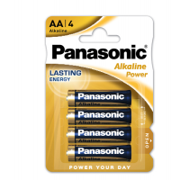 Pile Stilo AA - 1,5 V - alcalina - blister 4 pezzi - Panasonic C500006