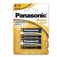 Pile C mezza torcia - 1,5 V - alcalina - blister 2 pezzi - Panasonic - C500014 - 5410853039242 - DMwebShop