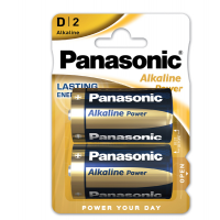 Pile Torcia D - 1,5 V - alcalina - blister 2 pezzi - Panasonic - C500020 - 5410853039211 - DMwebShop