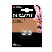 Pile alcaline 1,5 V - 150mah - LR44 - blister 2 pezzi - Duracell - DU23 - 5000394504424 - DMwebShop
