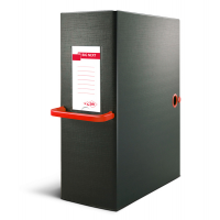 Scatola archivio Big Next - dorso 16 cm - 25 x 35 cm - nero-rosso - Sei Rota - 68101612 - 8004972023809 - DMwebShop