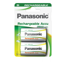 Torcia D ready to use - ricaricabili - blister 2 pezzi - Panasonic - C307020 - 5410853034520 - DMwebShop